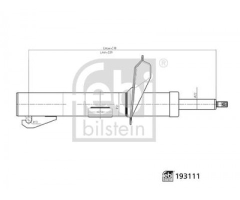 AMORTİSÖR ÖN SAĞ FORD CONNECT 02>