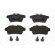 ARKA FREN BALATASI PEUGEOT P3008 09>16 P5008 09>17 P508 10>18 P308 GTI-RZC 10>14 CITROEN C4 09>16 DS4-DS5 11>15