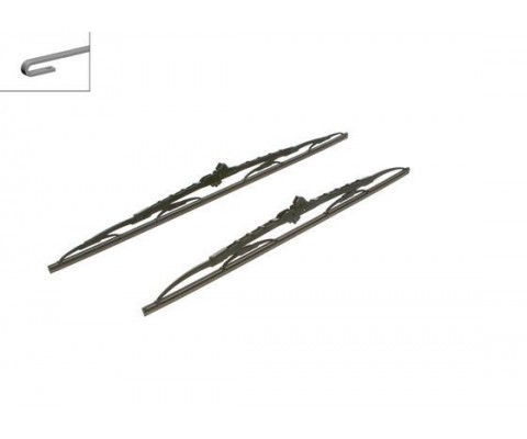 SILECEK SUPURGESI TAKIMI 600mm / 530mm MERCEDES SPRINTER B901 B904 . VW LT 28-35-46