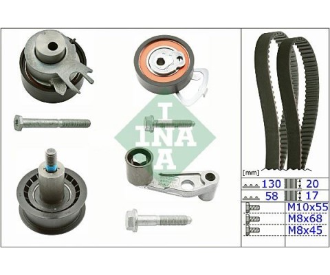 TRİGER SETİ 130x20 POLO-CORDOBA-GOLF4-FABIA-BORA 1.4-1.6 16V BCB-BBY-BUD-BBZ-BKY-AHW-AJV-AZD-CGGB