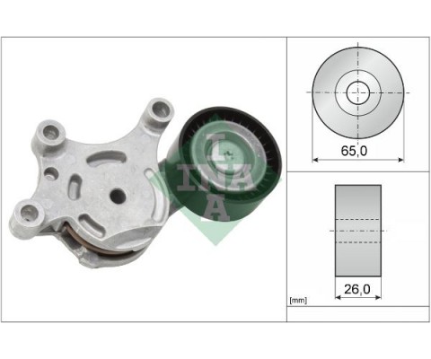 ALTERNATÖR GERGİ RULMANI KÜTÜKLÜ P206 1.6HDI 04 P307 1.4HDI 01-05 1.6HDI 05-09 P1007 1.4HDI