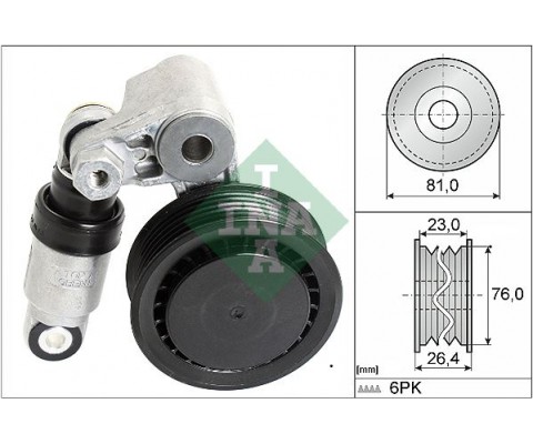ALTERNATÖR GERGİ RULMANI KÜTÜKLÜ LT 2.5 TDI ANJ-AVR-AHD