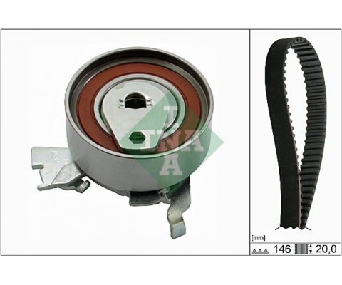 EKSANTRİK GERGİ KİTİ 146x200 VECTRA A-OMEGA A-ASTRA F-CALIBRA-KADETT E 1.8i-2.0i 8V 18SV-C18NZ-20NE