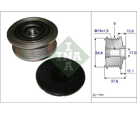 ALTERNATOR KASNAGI MERCEDES W176 W246 C117 X156 . RENAULT CLIO MODUS . INFINITI Q30