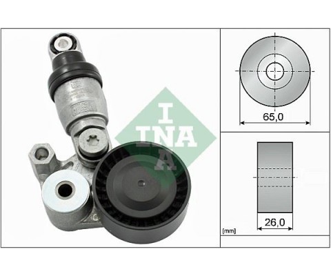 ALTERNATÖR KAYIŞI OTOMATİK GERGİ RULMANI KOMPLE MAZDA 3 1.5L P5 BM BN kasa SKYACTIV 14-19