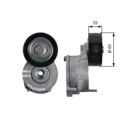 ALTERNATÖR GERGİ RULMANI KÜTÜKLÜ ZAFIRA-VIVARO C-P3008-P308-P5008-P508-P407-EXPERT-C4-C5-C8-DS4- DS5-JUMPY-P508-P407 2.0 HDI 165-2.0 HDI 06> MONDEO IV 07>14 KUGA I 07>14 S-MAX 07>14 2.0 TDCI