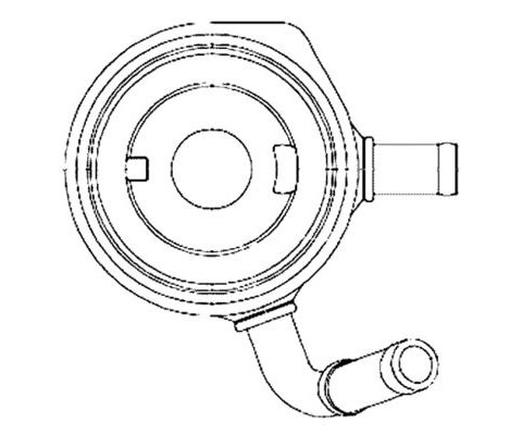 YAĞ SOĞUTUCUSU CLIO II-III-CRAND SCENIC II-KNG-MGN II-LOGAN K9K 1.5 DCI EŞANJÖR