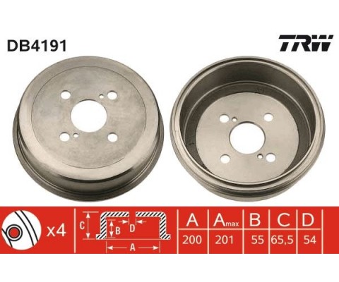 ARKA FREN KAMPANASI COROLLA-CAMRY-CORONA-CARINA 95