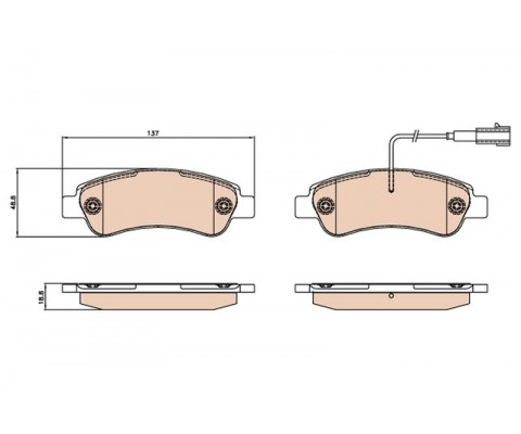 ARKA FREN BALATASI FİŞLİ BOXER-JUMPER-DUCATO 06