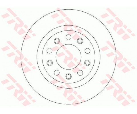 ARKA FREN AYNASI ALFA ROMEO GIULIETTA 10 1.4TB-1.6JTDM 264x5DxDOLU