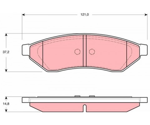 ARKA FREN BALATASI CHEVROLET EVANDA 06 EPICA 06