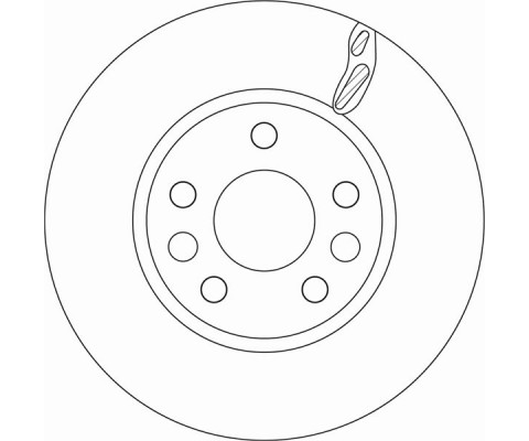 ÖN FREN DİSKİ RENAULT MEGANE IV 15 TALISMAN 15 DIŞ ÇAP:296MM K:26MM Y:44MM 5 DELİK