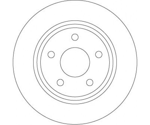 ARKA FREN DISK AYNA FOCUS IV 17