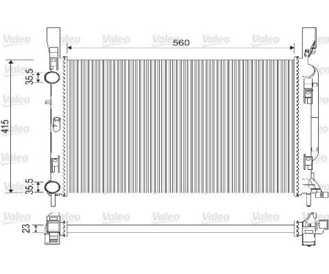 MOTOR SU RADYATORU MERCEDES CITAN OM607 W415 12 . RENAULT KANGOO 1.5 dCi 1.6 16V 09