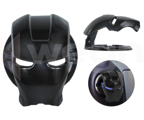IRON MAN START STOP KORUYUCU KAPAK SİYAH