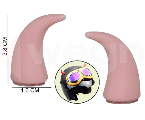 DİREKSİYON VE KASK ÜSTÜNE TAKILAN BOYNUZ APARATI PEMBE