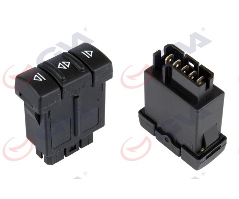 CAM AÇMA ANAHTARI SOL RENAULT 19 - MASTER TEKLİ