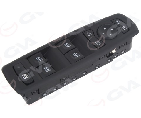 CAM AÇMA ANAHTARI ÖN SOL/SAĞ FLUENCE DÖRTLÜ MERKEZİ KİLİT DÜĞMELİ AYNA AYARLI