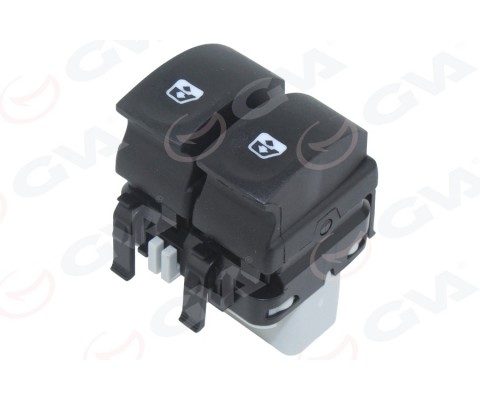 CAM AÇMA ANAHTARI ÖN SOL ÇİFTLİ RENAULT CLIO III 10 FİŞLİ GRİ