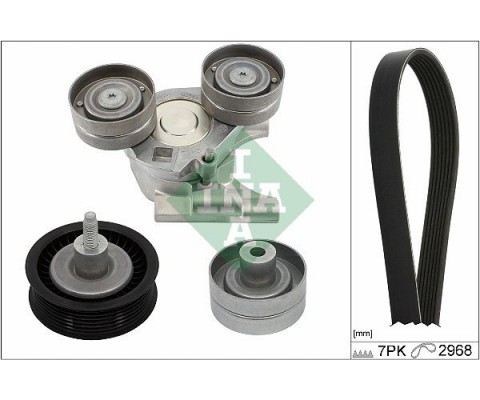 ALTERNATÖR GERGİ RULMAN KITI GEGI-KAYIS-AVERE BILYA DAHIL 4 PARCA TRANSIT V348-V363 11 2.2 155PS