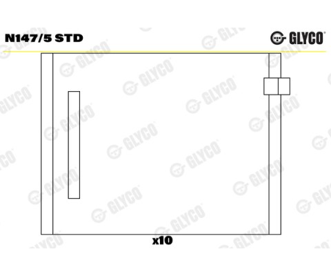 EKSANTRIK YATAK VAG 79.5MM AFN