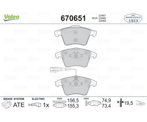 ÖN BALATA FİŞLİ TRANSPORTER T5 16 JANT YM KALIN 03