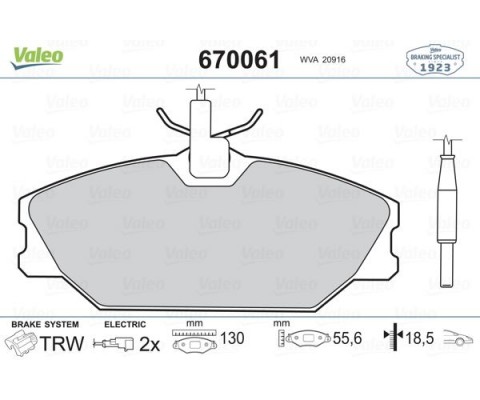 ÖN FREN BALATASI RENAULT LAGUNA 97 01 SAFRANE II 96 02 MEGANE I 97 01 SCENIC MEGANE Sc nic 97 02 1.4 1.6 1.8 1.9D 2.0 2.2D