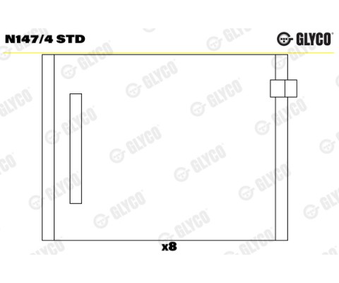 EKSANTRIK YATAK VAG 76.5MM ANY
