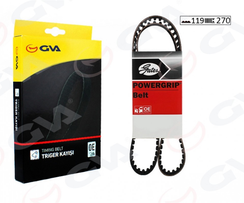 TRIGER KAYISI 119x27 RENAULT CLIO IV 12>KANGOO III 08>DOKKER 12>LOGAN II 12>LODGY 12>SANDERO II 12> K9K 1.5 dCi . MERCEDES OM607 W176 W246 W415 C117 X117 X156