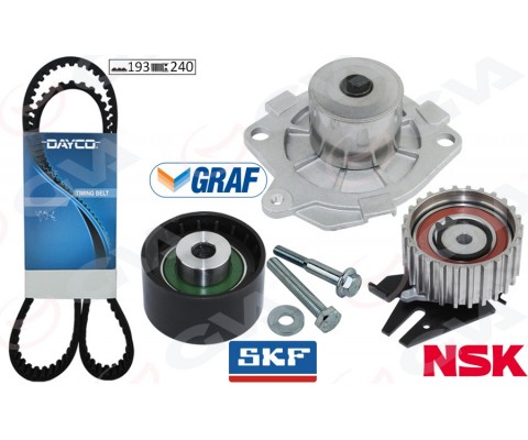 DEVİRDAİMLİ EKSANTRİK GERGİ KİTİ 193x240 DOBLO 01 BRAVA-BRAVO- 96-01 -PALIO 00- MAREA 96- 1.9TD