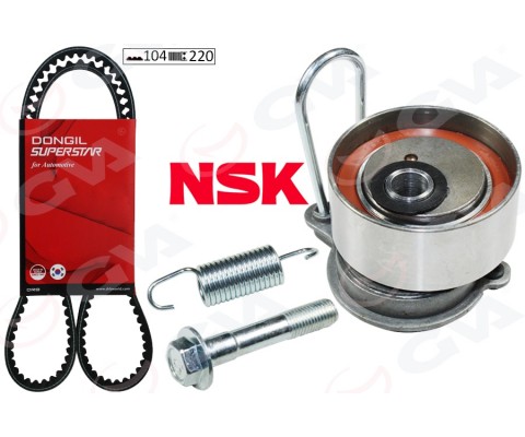 TRİGER KAYIŞ SETİ EKSANTRİK SETİ HONDA CIVIC 1.4L D14Z6 1.6L D16V1 D16W7 VTEC EP ES EU 01-05 1 KAYIŞ 1 RULMAN 1 YAY