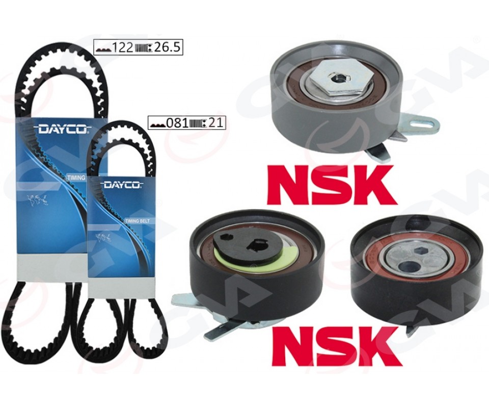 TRİGER SETİ 122x26.5 -077x21 T4 2.5TDI - LT35 2.5TDI ACV-ANJ-AVR K015323XS TRİGER POMPA SETİ