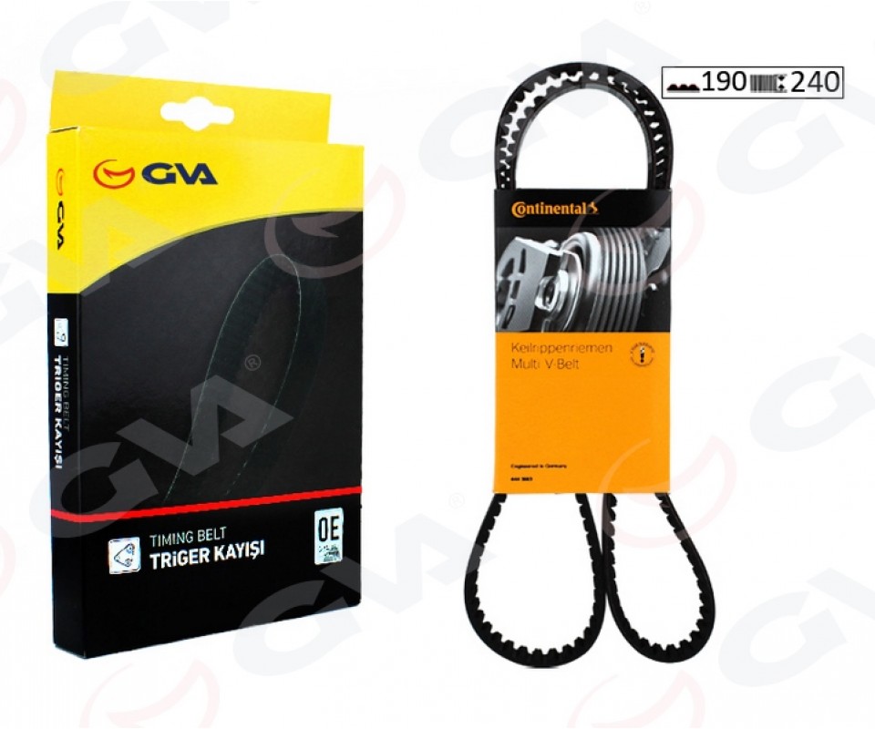 TRİGER KAYIŞI 190x240 BRAVA-DOBLO-MAREA-PUNTO-STILO 1.9JTD 8V 98 > ALFA ROMEO LANCIA