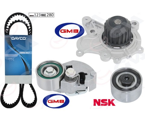 TRİGER KAYIŞ SETİ DEVİRDAİM HYUNDAI ACCENT ADMIRE GETZ MATRIX 1.5L D3EA CRDİ 02-05 / SANTAFE 2.0L CRDİ 01-05 / SONATA 2.0L D4EA CRDİ DİZEL 06-11 / KIA CARENS. CERATO