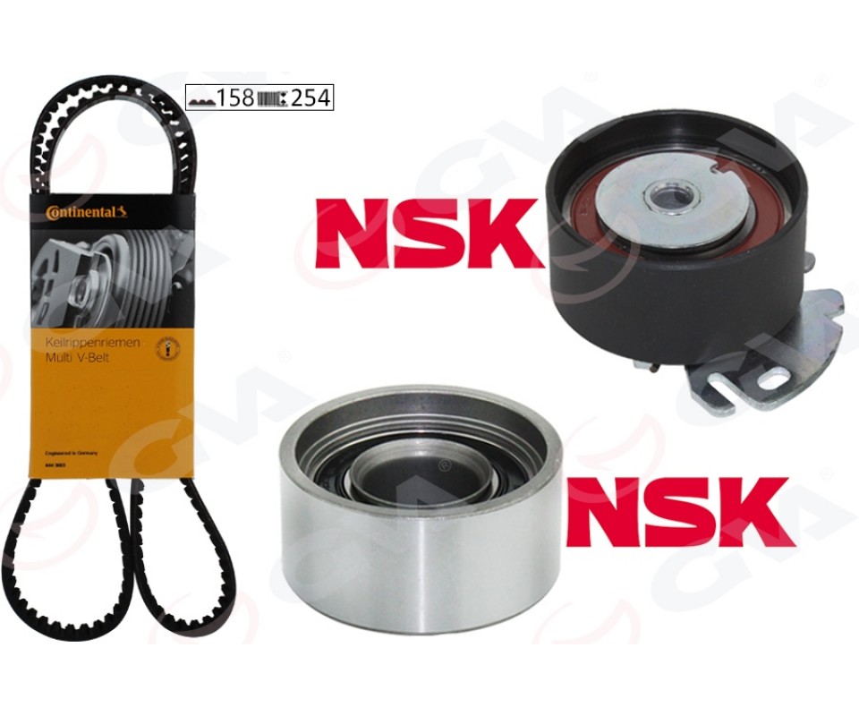 EKSANTRİK GERGİ KİTİ 158x254 BRAVA 95-01 -DOBLO 01- -PALIO-ALBEA 96- -MAREA 97-02 1.6 K015432XS