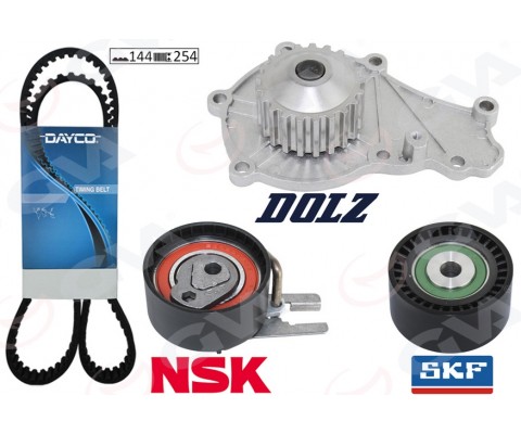 EKSANTRİK GERGİ KİTİ DEVİRDAİM 144 DİŞ EURO4 P206-P307-C1-C2-C3-BIPPER -NEMO-XSARA 1.4 HDİ FIEST A FUSION 02>08 1.4 TDCI 2S6Q8A615AB-2S6Q8591BA