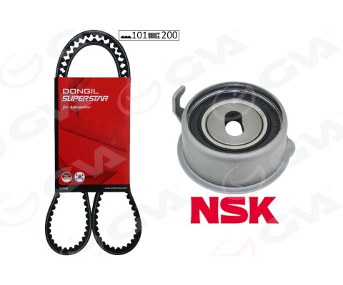 TRİGER KAYIŞ SETİ EKSANTRİK SETİ HYUNDAI ATOS 1.1L G4HG 02-09 / İ10 1.1L G4HG 08-13 / KIA PICANTO 1.1L G4HG 05-> 1 KAYIŞ 1 RULMAN 101x200