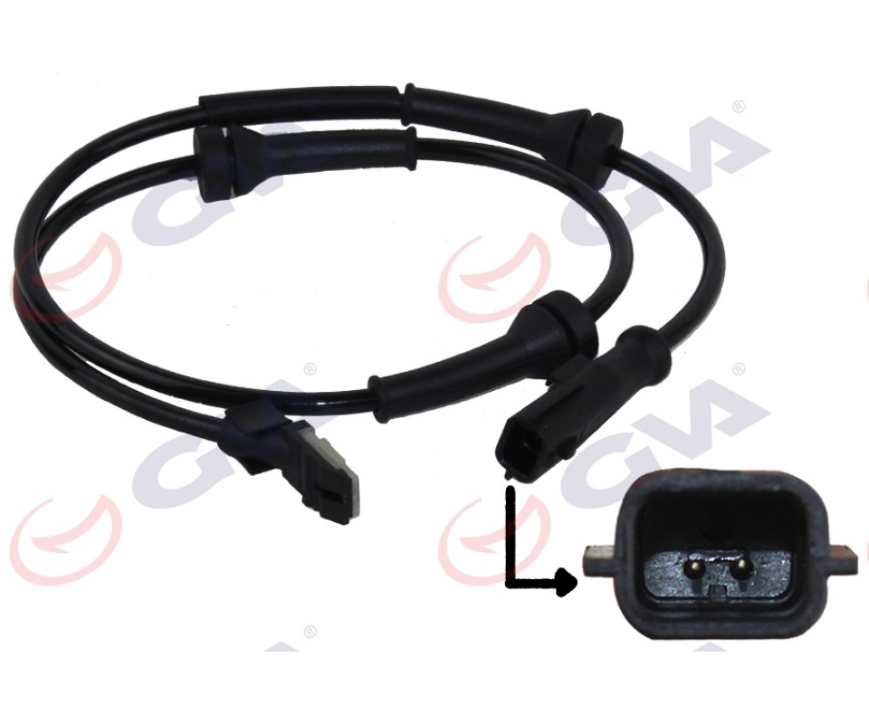 ABS SENSORU ON MERCEDES CITAN W415 12> . RENAULT KANGOO 08>