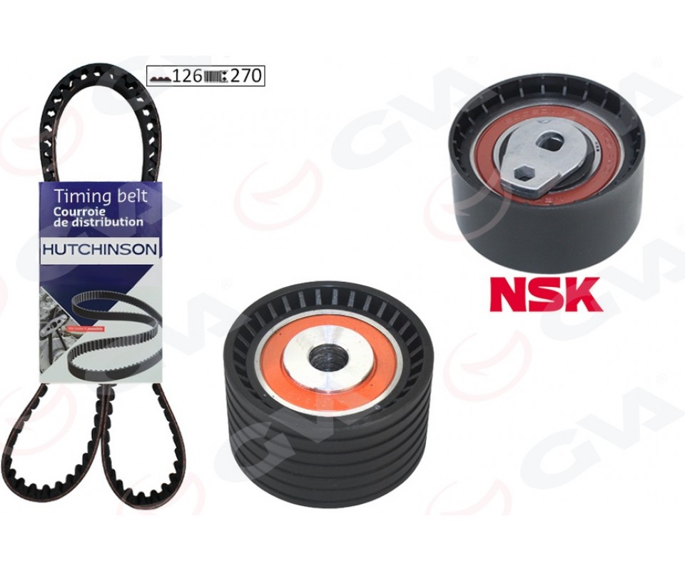 EKSANTRİK GERGİ KİTİ 126x270 LAGUNA 2.0 16V F4R760 02-03 MEGANE 4/04 > K025550XS