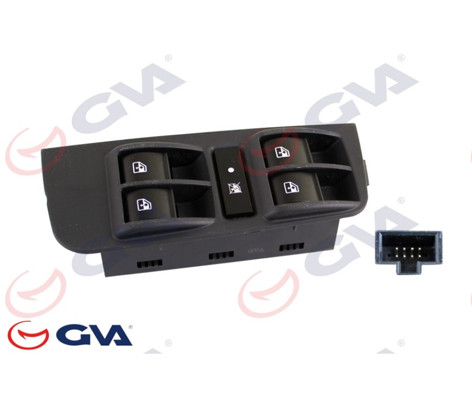 CAM AÇMA ANAHTARI KUMANDA GRUBU ÖN SOL FİAT LINEA 09> ÇERÇEVELİ 8 FİŞLİ