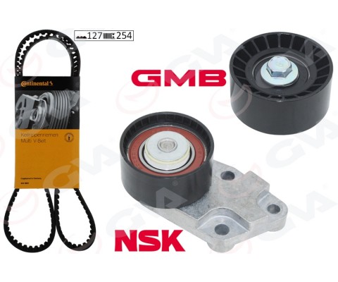 EKSANTRİK GERGİ KİTİ 127x254 CHEVROLET-DAEWOO AVEO-CRUZE-KALOS-LACETTI-NUBIRA 1.4-1.4-1.6 05-