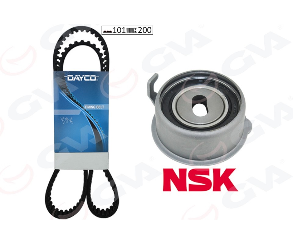 TRİGER KAYIŞ SETİ EKSANTRİK SETİ HYUNDAI ATOS 1.1L G4HG 02-09 / İ10 1.1L G4HG 08-13 / KIA PICANTO 1.1L G4HG 05-> 1 KAYIŞ 1 RULMAN 101x200