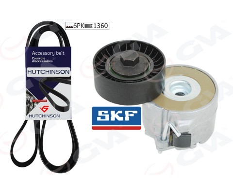 ALTERNATÖR GERGİ KİTİ KÜTÜKLÜ ASTRA J 10 > CORSA D 06- CORSA E 14- 1.3CDTI K016PK1360 DTE-DTC