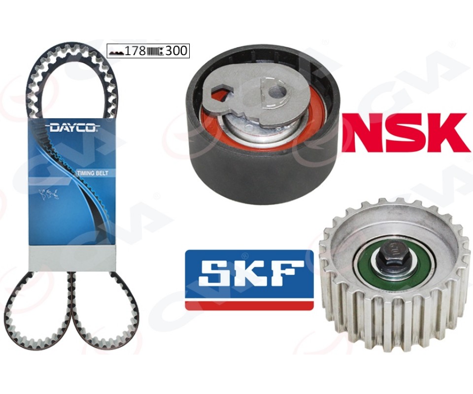 EKSANTRİK GERGİ KİTİ 178x300 DUCATO 2.3D- JTD 06 > DAILY II-III 02 > F1AE0481C DAYCO KAYIŞ