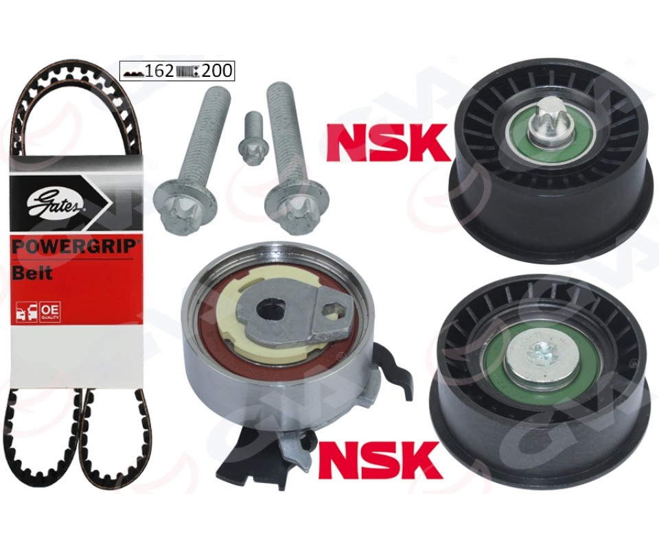 EKSANTRİK GERGİ KİTİ 162x200 ASTRA G-CORSA C-VECTRA C-MERIVA A-ZAFIRA A 1.4-1.6-1.8 16V Z16XE-Z14XE