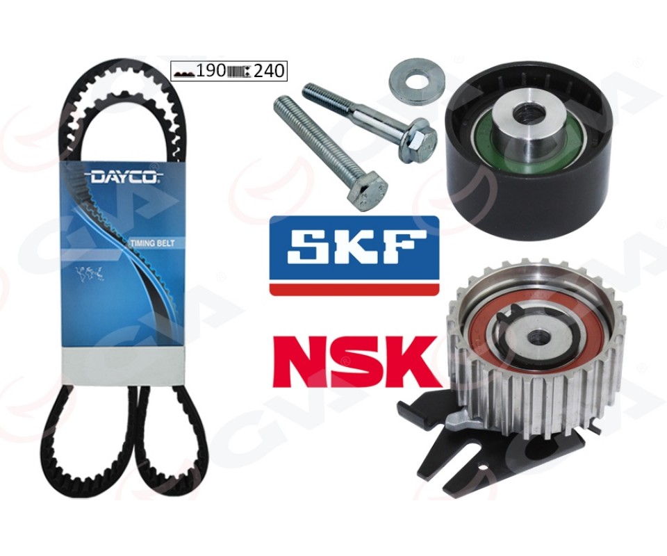 EKSANTRİK GERGİ KİTİ 190x240 BRAVO 96>DOBLO 01>MAREA 99-02 -IDEA 04>1.9JTD KTB317 DAYCO KAYIŞ