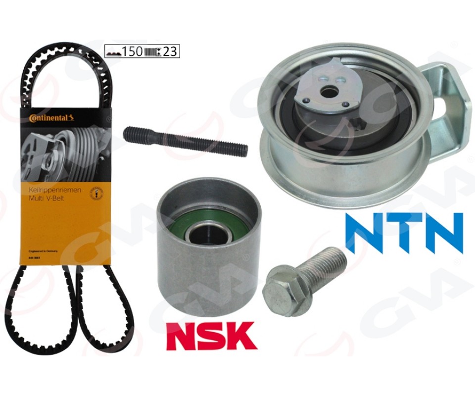 TRİGER SETİ 150x23 PASSAT1.8T 01-05 2.0 01-05 -A4-A6 1.8T BFB-AWM-AWT-ALT K035491XS KÜTÜKSÜZ
