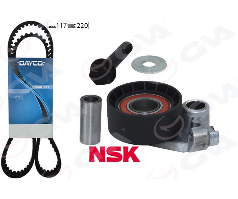 TRİGER SETİ FIESTA 95> 1.25i 1.4i 16V 117 DİŞ