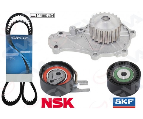 EKSANTRİK GERGİ KİTİ DEVİRDAİM 144 DİŞ EURO4 P206-P307-C1-C2-C3-BIPPER -NEMO-XSARA 1.4 HDİ FIEST A FUSION 02>08 1.4 TDCI 2S6Q8A615AB-2S6Q8591BA