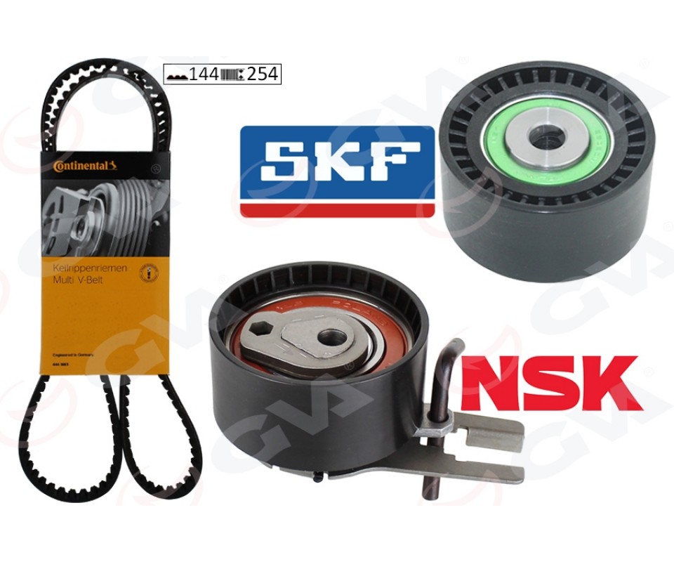 EKSANTRİK GERGİ KİTİ 144 DİŞ EURO4 P206-P307-C1-C2-C3-NEMO-BIPPER-FIESTA 02> 1.4 HDI-TDCI